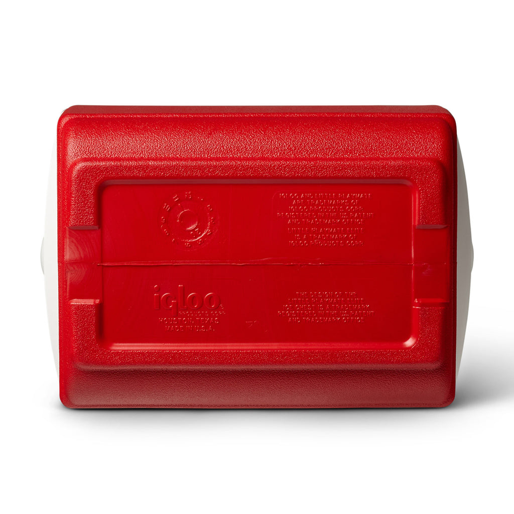 Igloo Playmate Pal Cooler, 7 Qt Full Color - White-Red Star - View 8