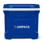 Igloo Profile Hard Cooler, 16 Qt Full Color - White-Majestic Blue - View 1