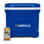 Igloo Profile Hard Cooler, 16 Qt Full Color - White-Majestic Blue - View 2