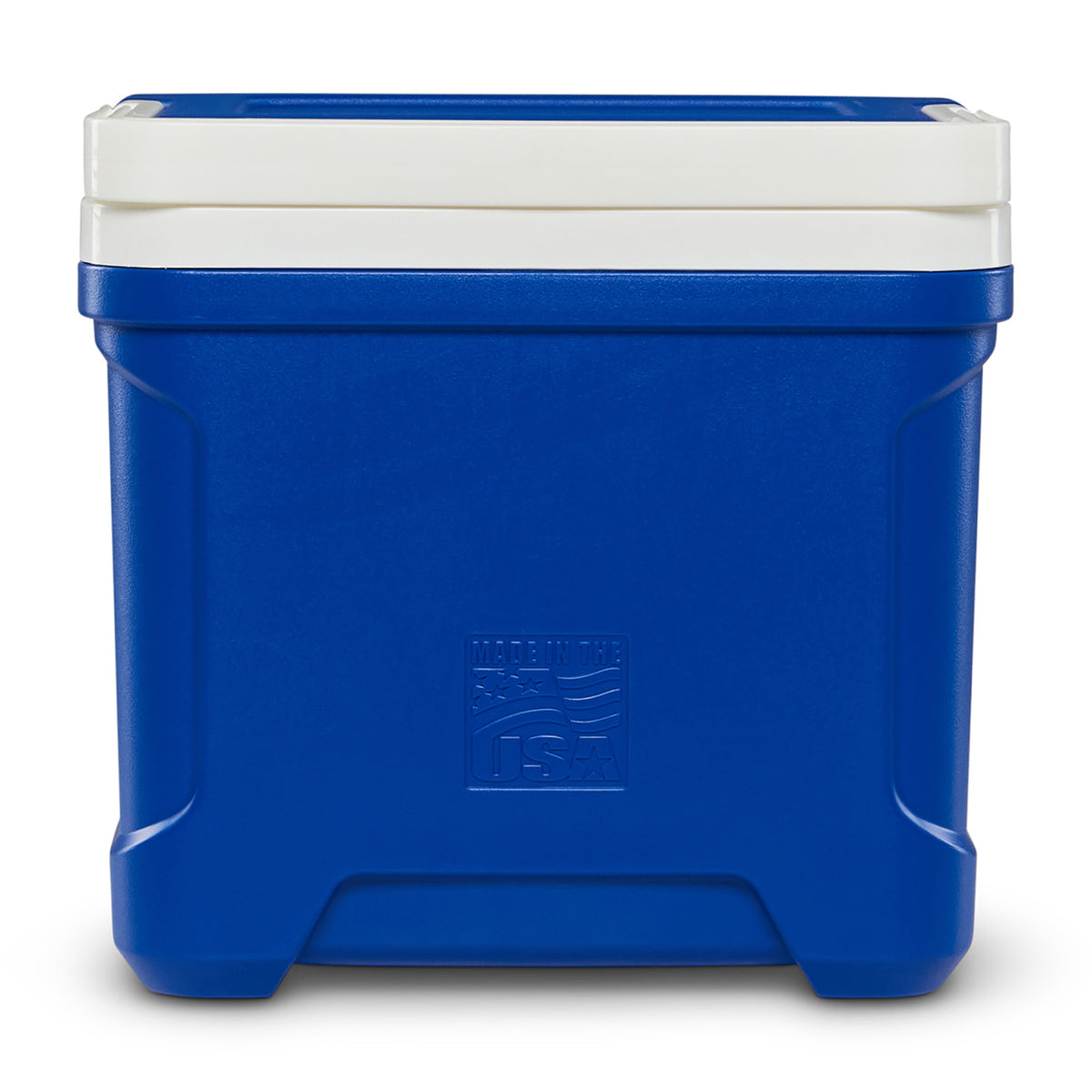 Igloo Profile Hard Cooler, 16 Qt Full Color - White-Majestic Blue - View 8