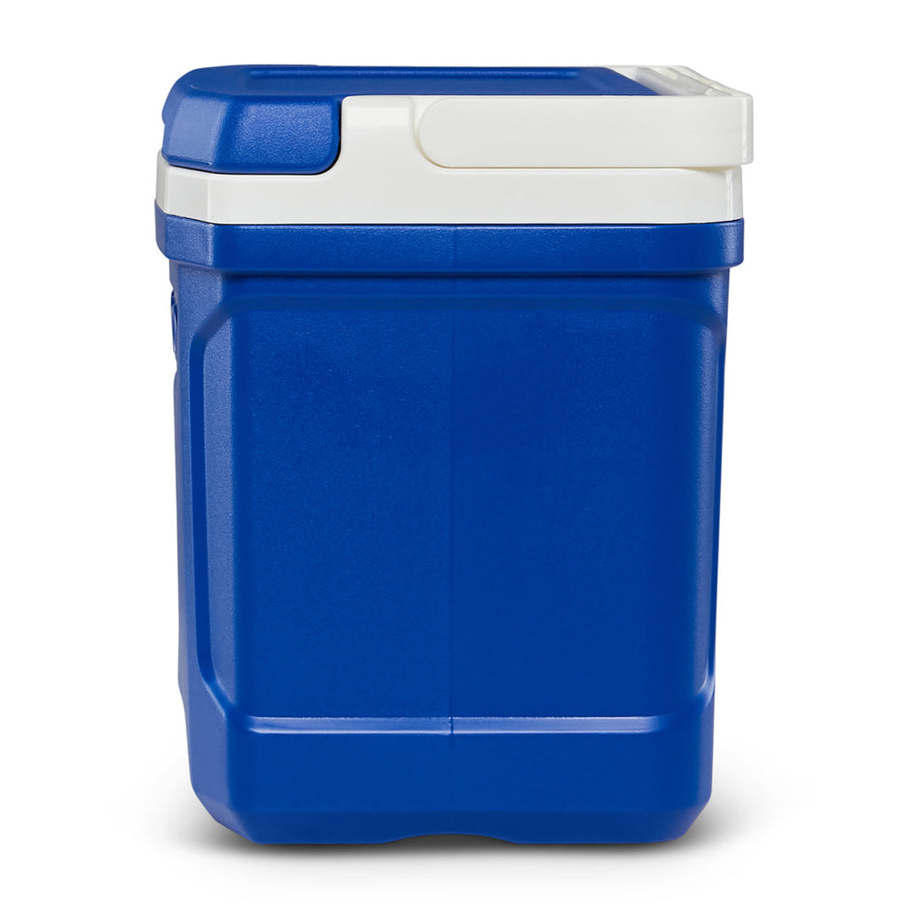 Igloo Profile Hard Cooler, 16 Qt Full Color - White-Majestic Blue - View 9