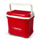 Igloo Profile Hard Cooler, 16 Qt Full Color - White-Red Star - View 3