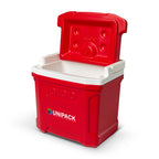 Igloo Profile Hard Cooler, 16 Qt Full Color - White-Red Star - View 4