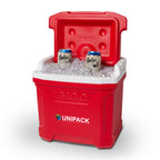 Igloo Profile Hard Cooler, 16 Qt Full Color - White-Red Star - View 5
