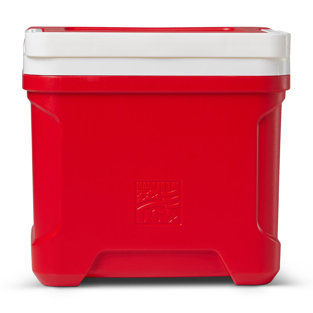 Igloo Profile Hard Cooler, 16 Qt Full Color - White-Red Star - View 8
