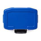 Igloo Profile Roller Cooler, 28 Qt Full Color - White-Majestic Blue - View 10