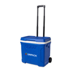 Igloo Profile Roller Cooler, 28 Qt Full Color - White-Majestic Blue - View 5