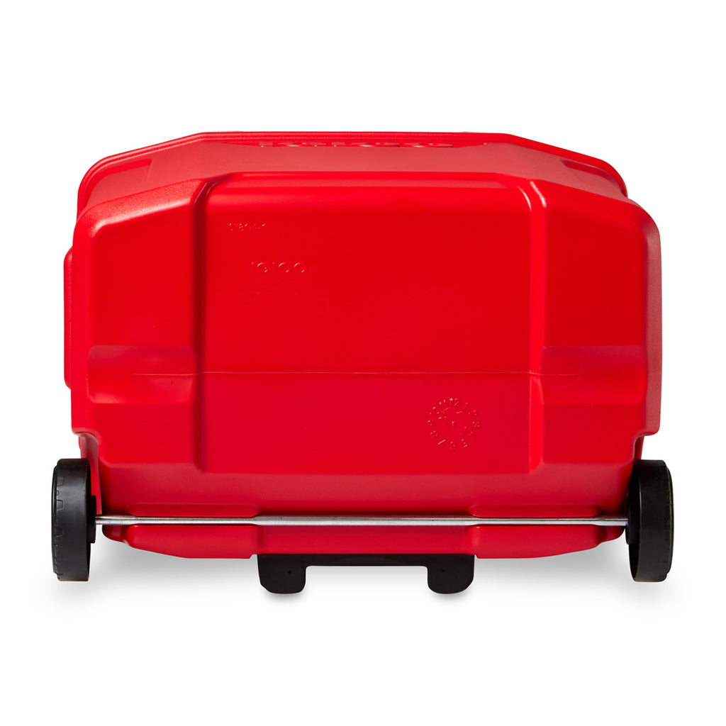 Igloo Profile Roller Cooler, 28 Qt Full Color - White-Red Star - View 10