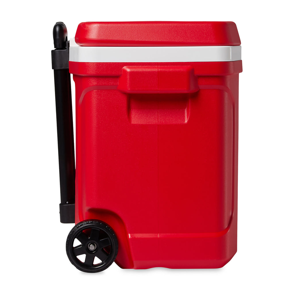 Igloo Profile Roller Cooler, 28 Qt Full Color - White-Red Star - View 7
