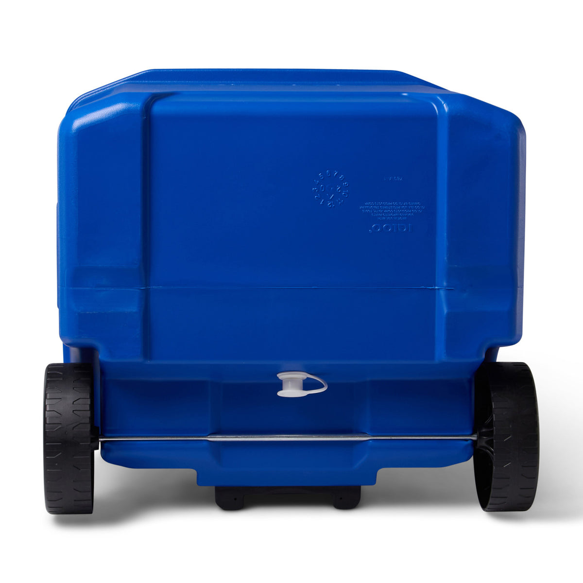 Igloo Profile Roller Cooler, 60 Qt Full Color - White-Majestic Blue - View 10