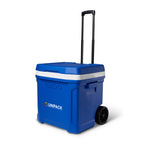 Igloo Profile Roller Cooler, 60 Qt Full Color - White-Majestic Blue - View 5