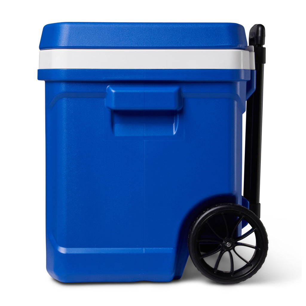 Igloo Profile Roller Cooler, 60 Qt Full Color - White-Majestic Blue - View 8