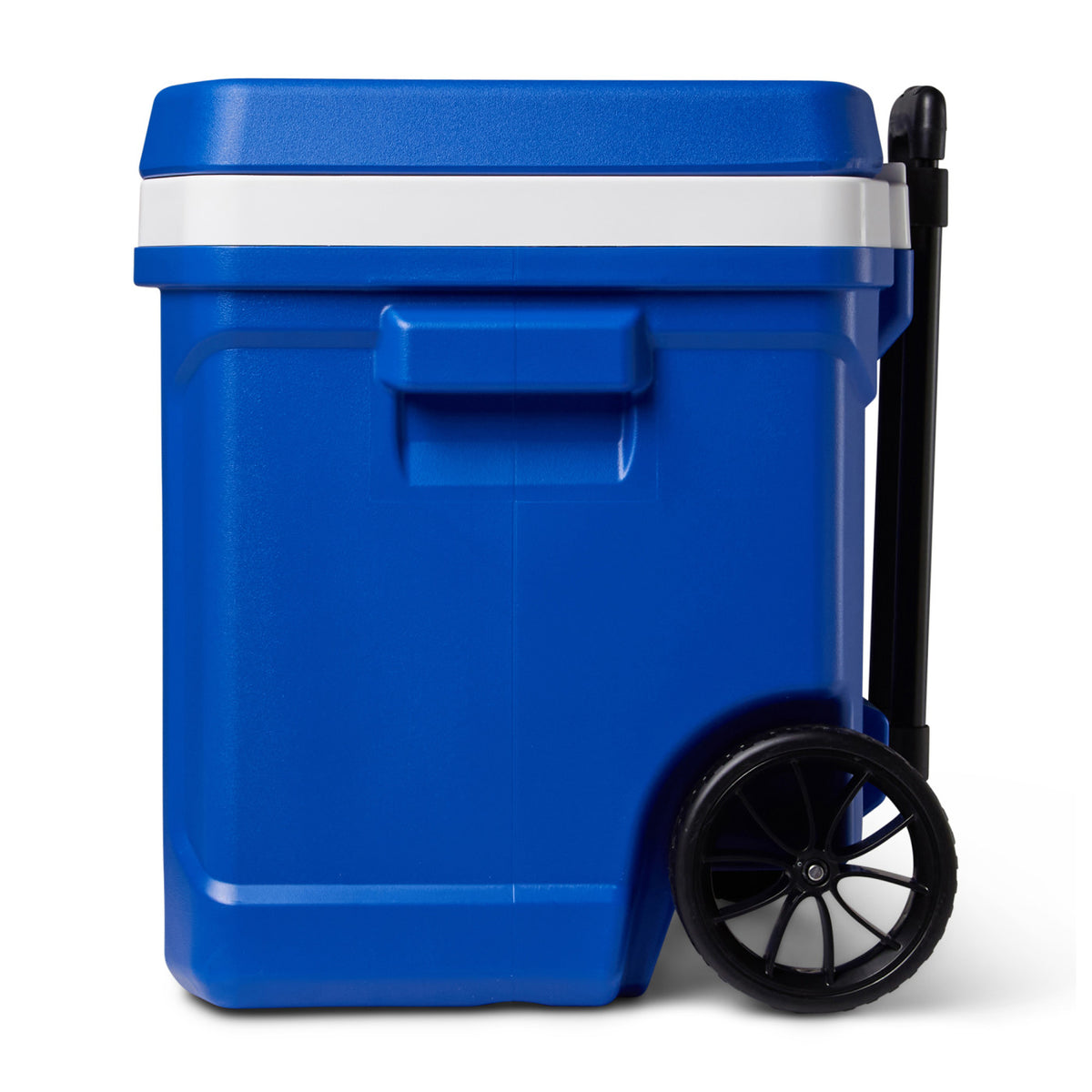 Igloo Profile Roller Cooler, 60 Qt Full Color - White-Majestic Blue - View 8