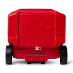 Igloo Profile Roller Cooler, 60 Qt Full Color - White-Red Star - View 7