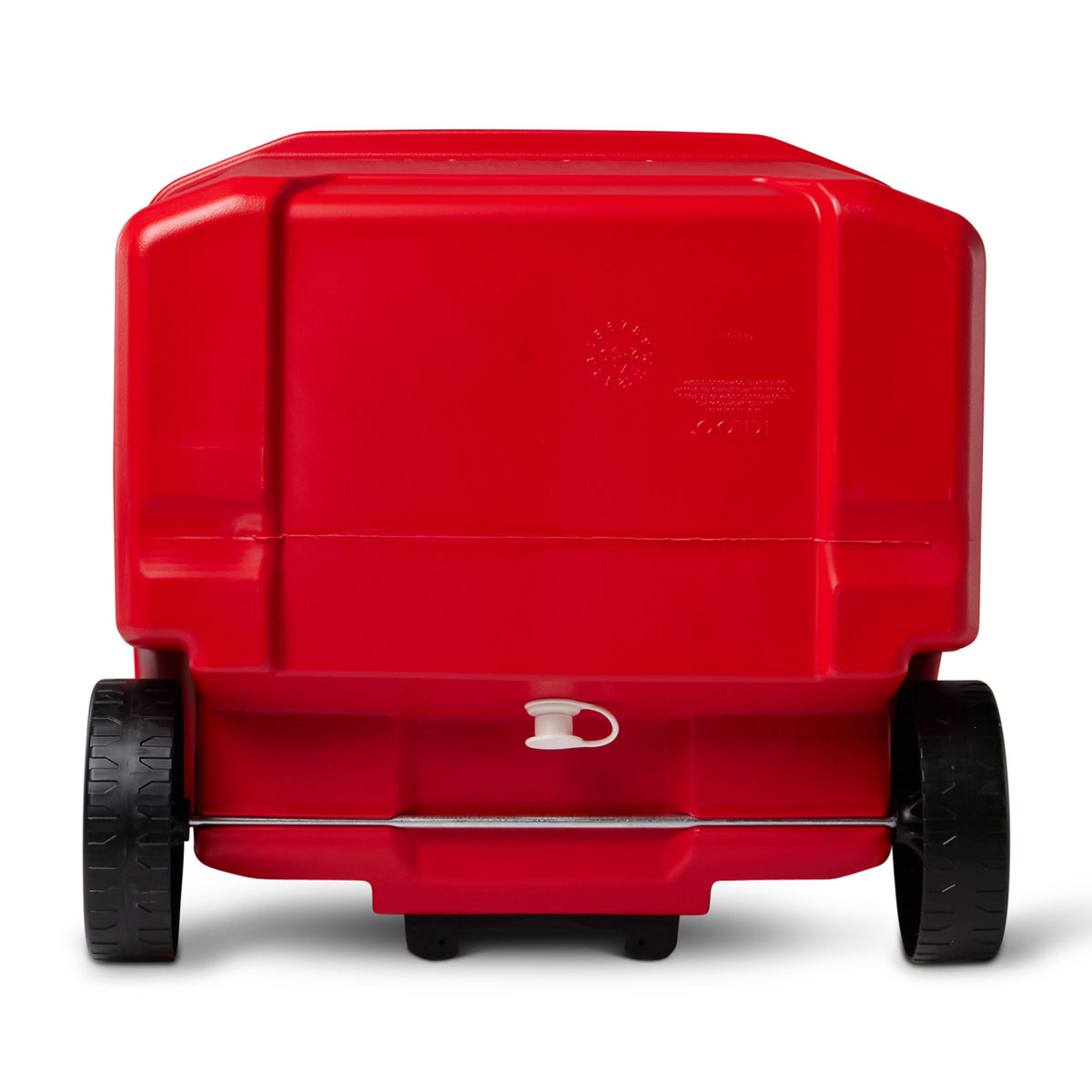 Igloo Profile Roller Cooler, 60 Qt Full Color - White-Red Star - View 7