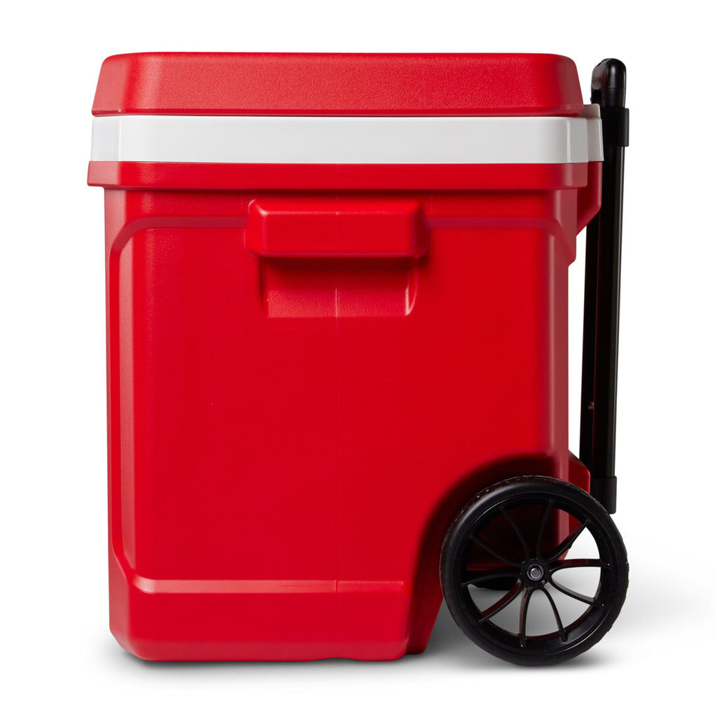 Igloo Profile Roller Cooler, 60 Qt Full Color - White-Red Star - View 8