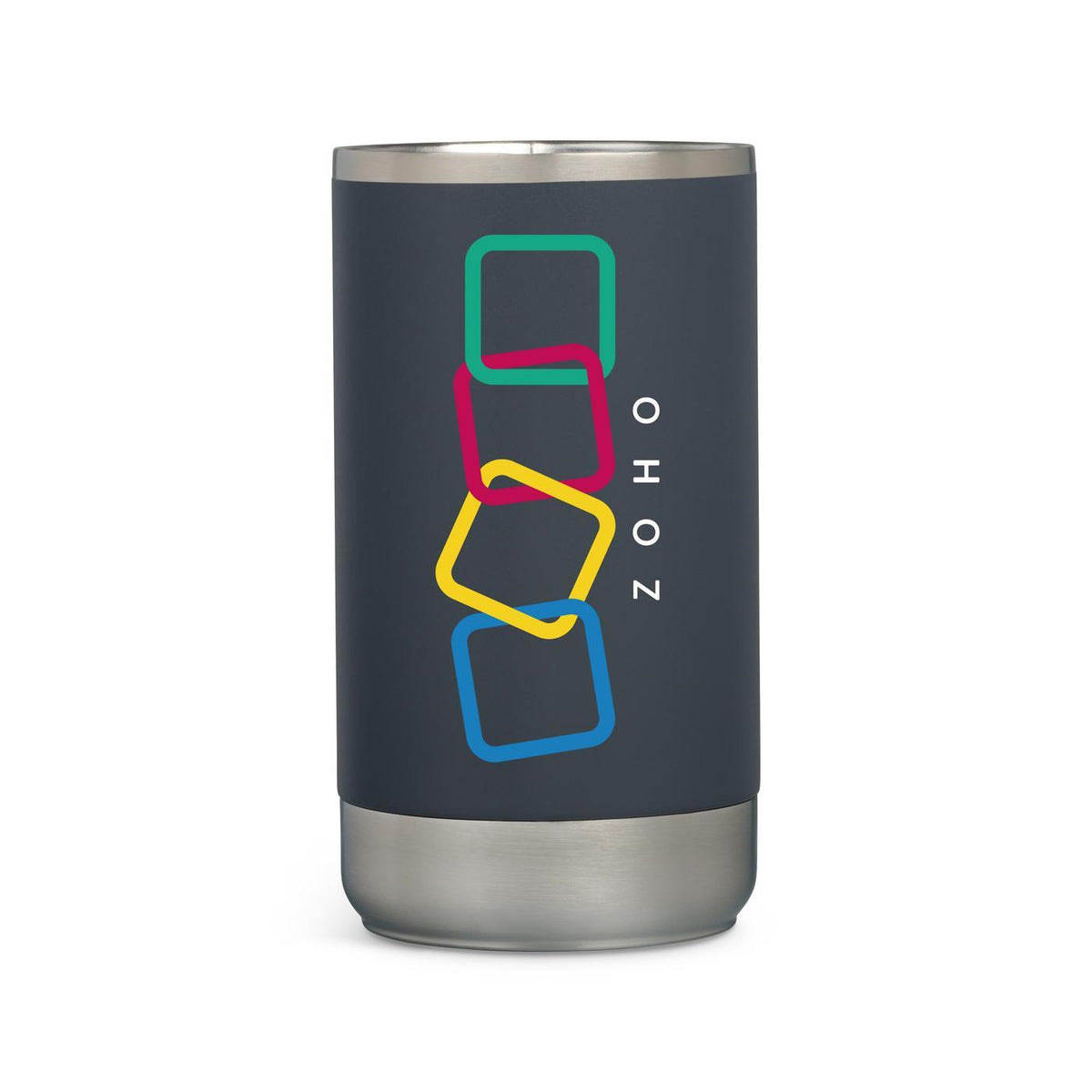 Igloo Recycled Stainless Steel Can Cooler Full Color - Carbonite - View 1