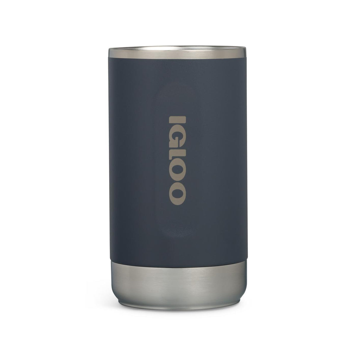 Igloo Recycled Stainless Steel Can Cooler Full Color - Carbonite - View 7