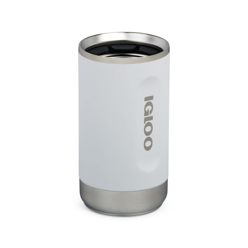 Igloo Recycled Stainless Steel Can Cooler Full Color - White - View 8