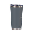 Igloo Recycled Stainless Steel Tumbler, 20 oz Laser Engraving - Carbonite - View 4