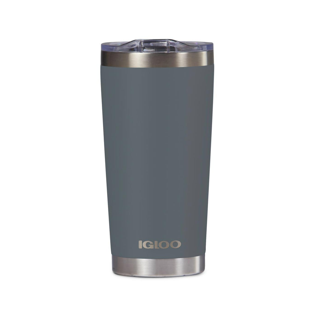 Igloo Recycled Stainless Steel Tumbler, 20 oz Laser Engraving - Carbonite - View 5