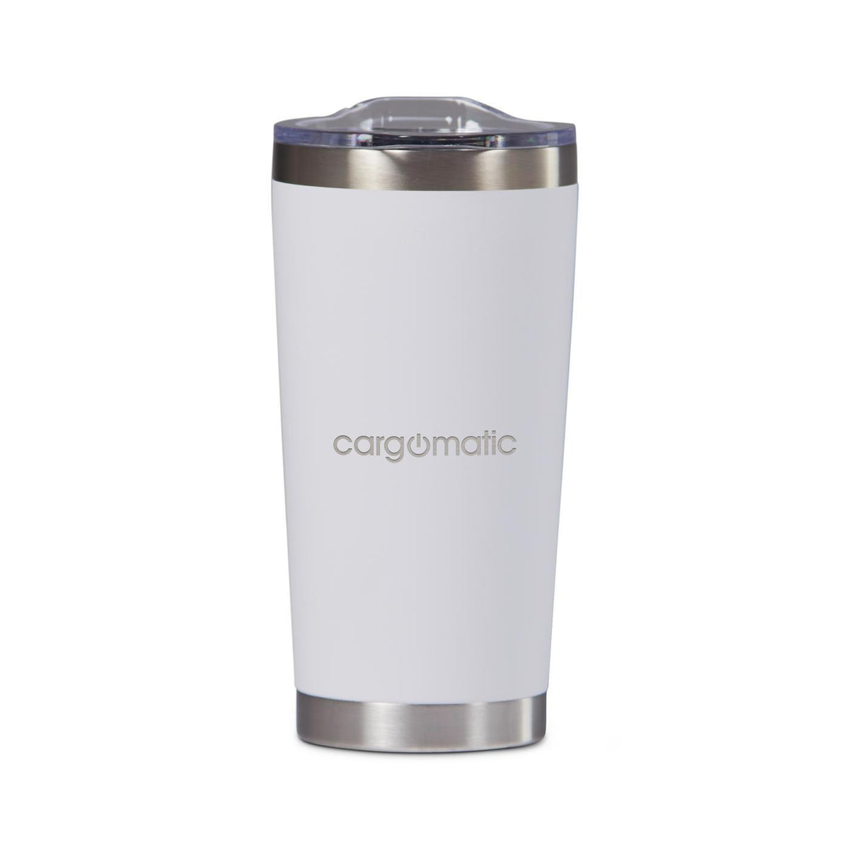 Igloo Recycled Stainless Steel Tumbler, 20 oz Laser Engraving - White - View 1
