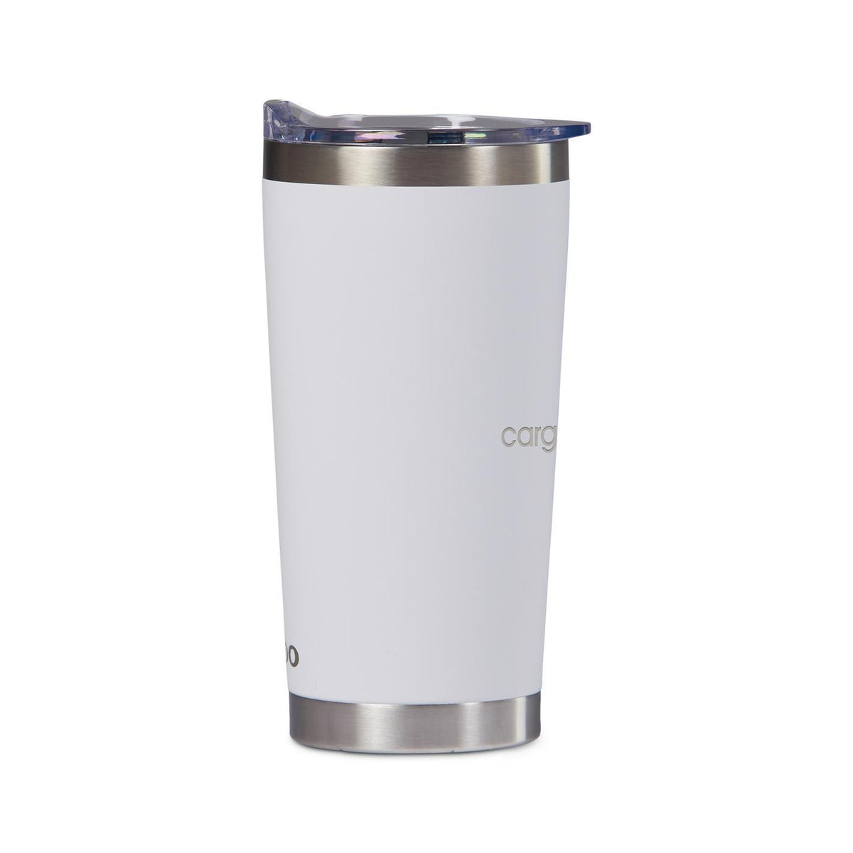 Igloo Recycled Stainless Steel Tumbler, 20 oz Laser Engraving - White - View 4