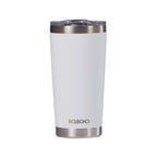 Igloo Recycled Stainless Steel Tumbler, 20 oz Laser Engraving - White - View 5
