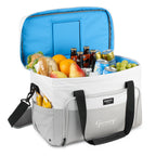 Igloo Seadrift Coast Cooler, 36 Cans Embroidery - White-Grey - View 3
