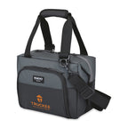 Igloo Seadrift Snap Down Cooler, 12 Cans Embroidery - Black-Grey - View 2