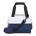 Igloo Seadrift Snap Down Cooler, 12 Cans Embroidery - Navy-White - View 4