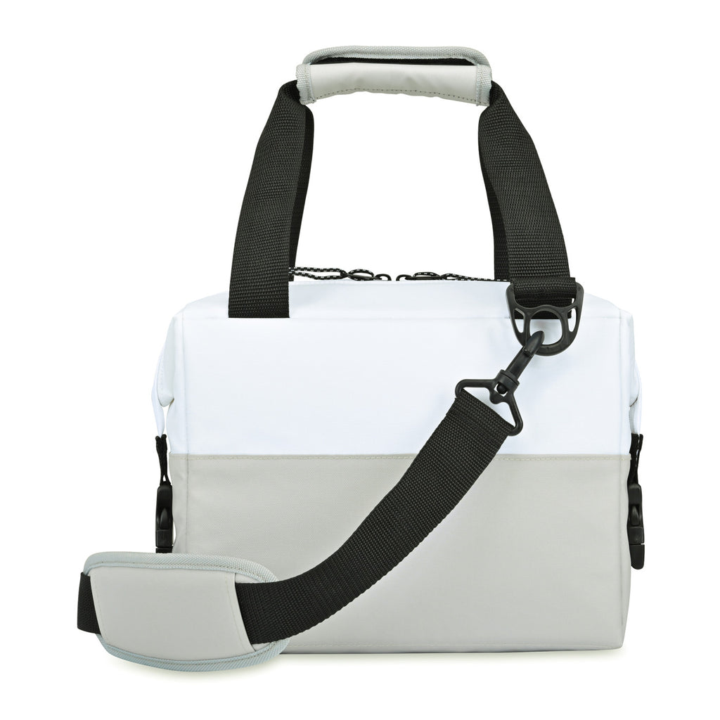 Igloo Seadrift Snap Down Cooler, 12 Cans Embroidery - White-Grey - View 4