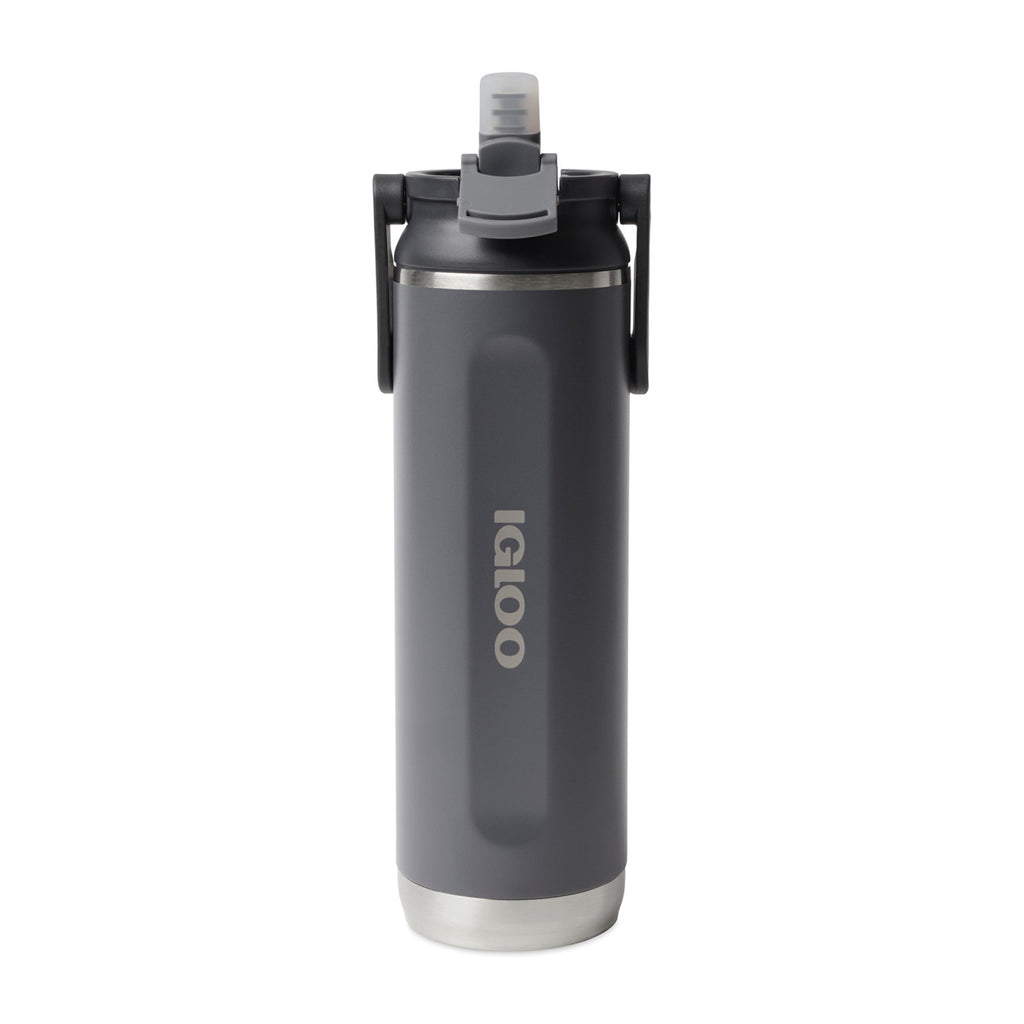 Igloo Sport Sipper Straw Bottle, 20 oz Full Color - Carbonite - View 5