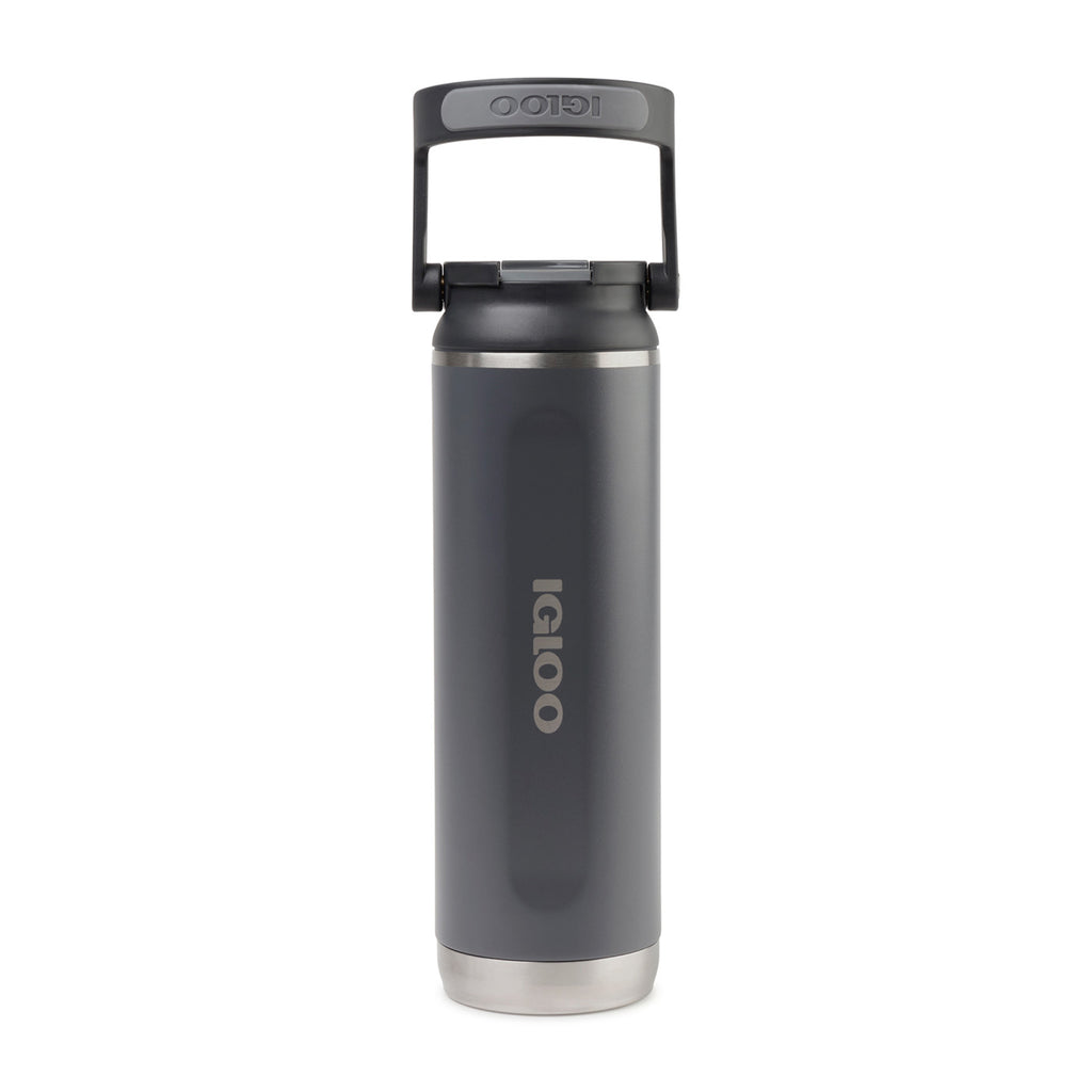 Igloo Sport Sipper Straw Bottle, 20 oz Full Color - Carbonite - View 7