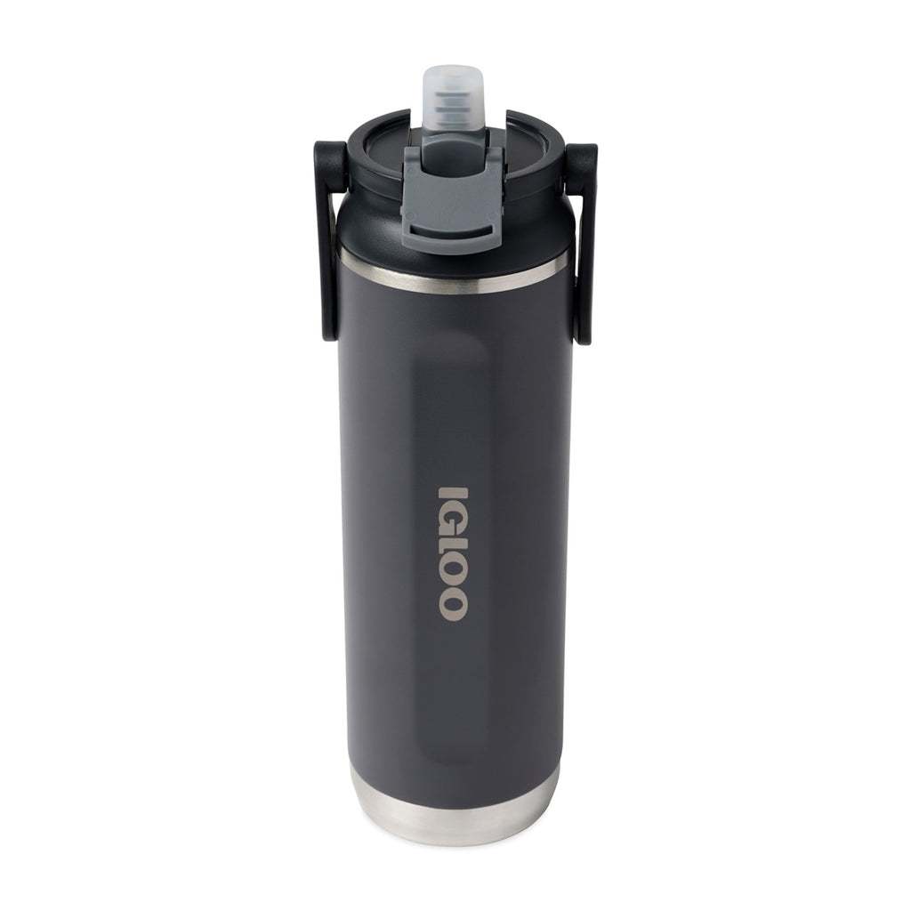 Igloo Sport Sipper Straw Bottle, 20 oz Full Color - Carbonite - View 8