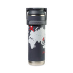 Igloo Sport Sipper Straw Bottle, 20 oz Laser Engraving - Carbonite - View 1