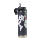 Igloo Sport Sipper Straw Bottle, 20 oz Laser Engraving - Carbonite - View 2