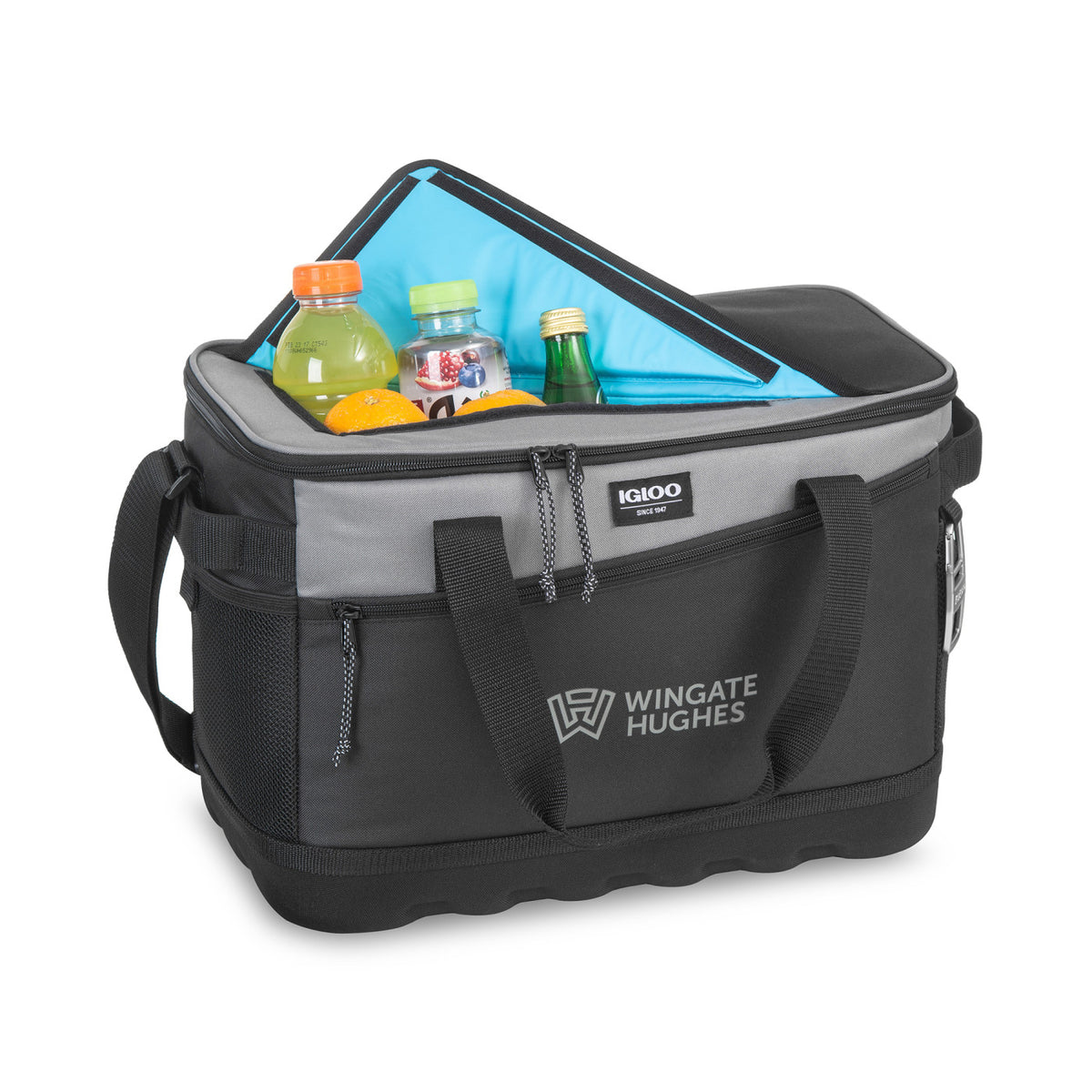 Igloo Terrain Soft Cooler, 44 Cans Embroidery - Deep Fog - View 2
