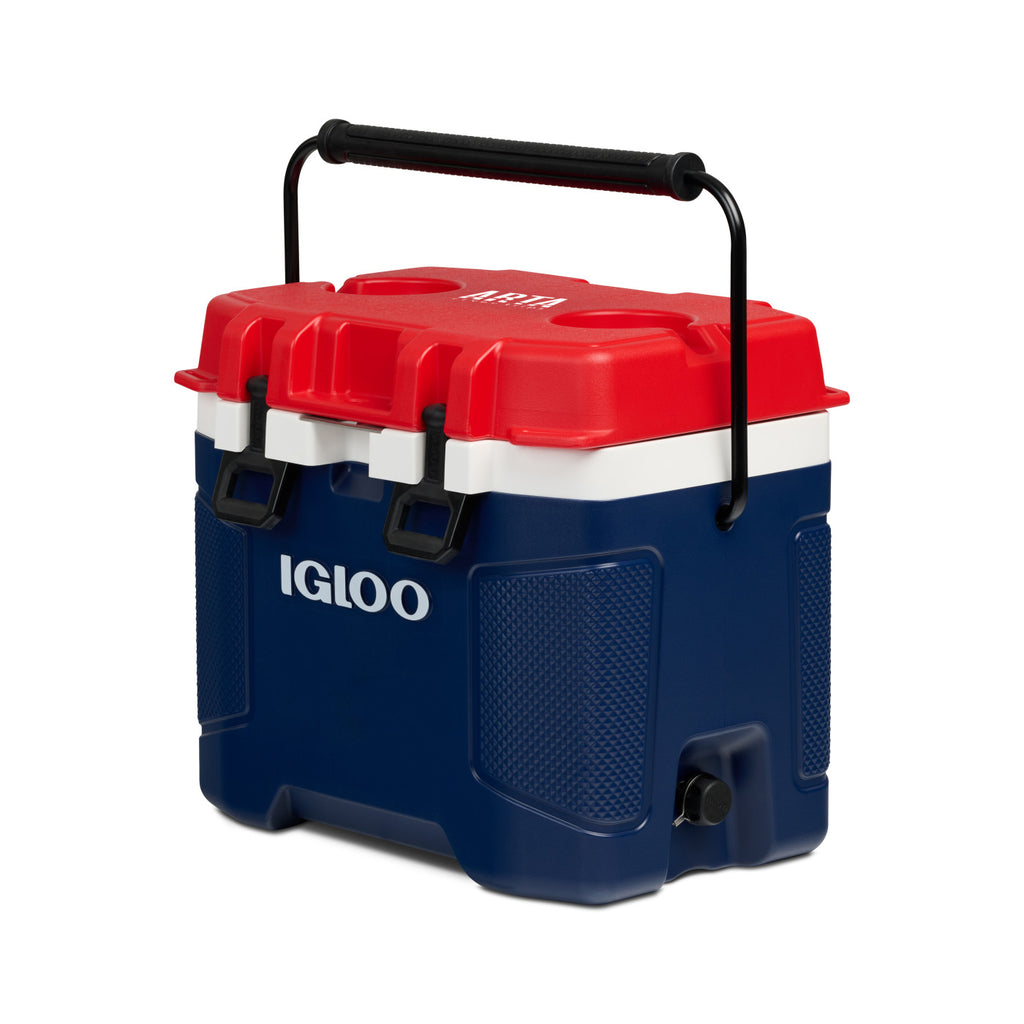 Igloo Trailmate Hard Side Cooler, 25 Qt Full Color - Aegean Sea - View 3