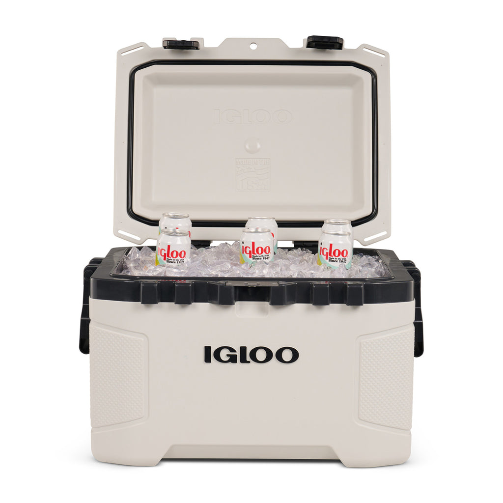 Igloo Trailmate Hard Side Cooler, 50 Qt Full Color - Bone - View 6