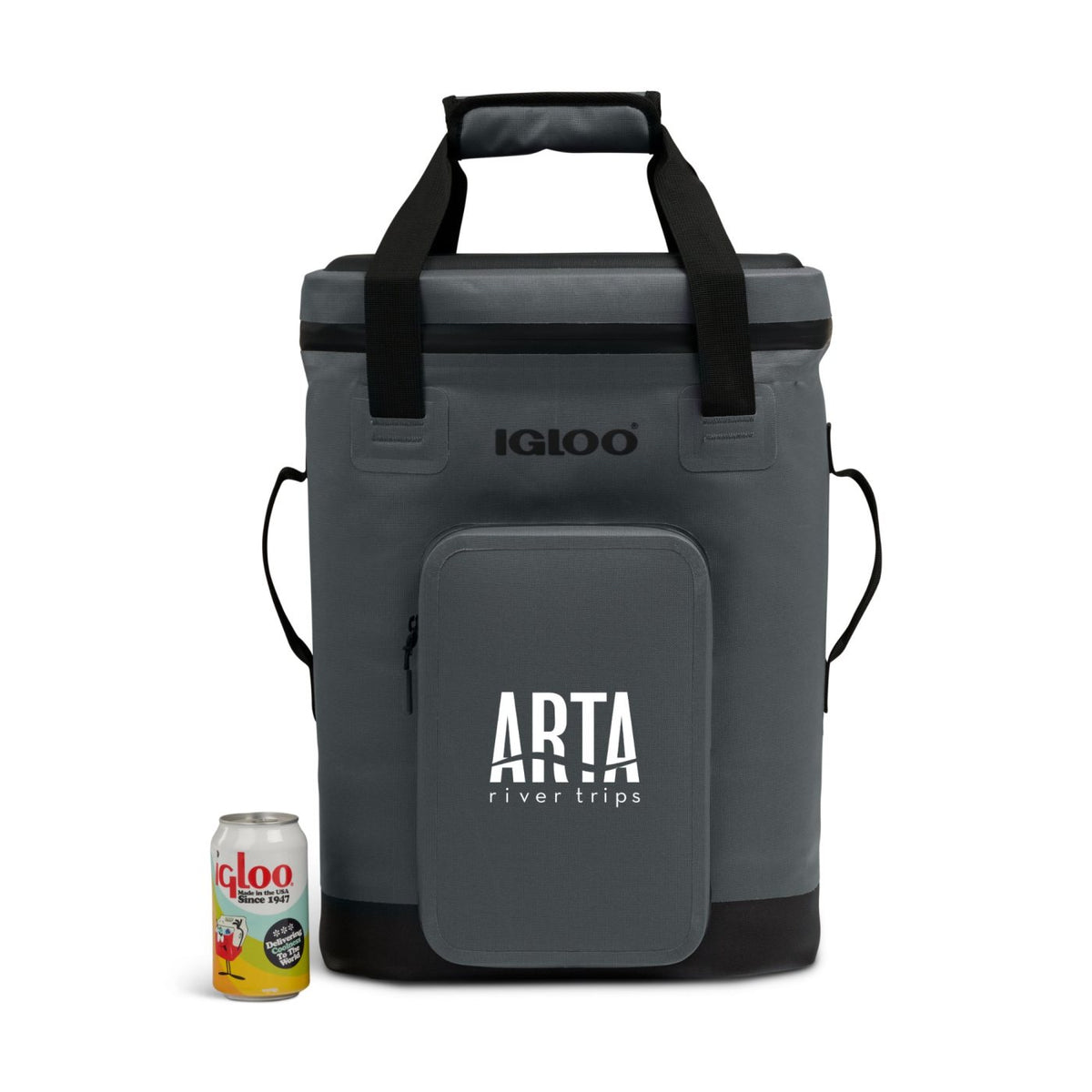 Igloo Trailmate Welded Backpack Cooler, 32 Cans Transfer - Carbonite - View 6