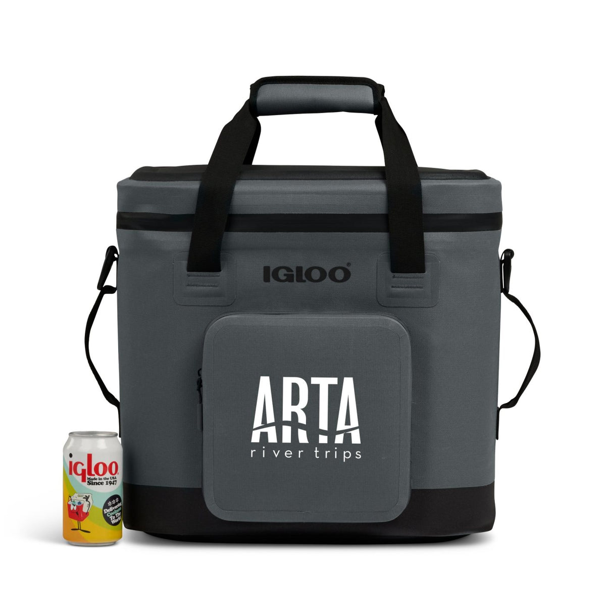 Igloo Trailmate Wide Mouth Cooler, 36 Cans Transfer - Carbonite - View 8