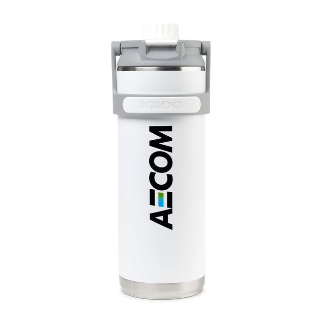 Igloo Twist and Chug Recycled Steel Bottle, 46 oz Laser Engraving