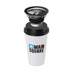 iLive Coffee Cup Bluetooth Speaker - White/Black - View 2