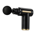 iLive Compact Cordless Massage Gun, 4 Heads - Black - View 1