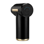 iLive Compact Cordless Massage Gun, 4 Heads - Black - View 4