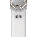 iLive Cool Max Rechargeable Fan with Cooling Plate - White - View 3