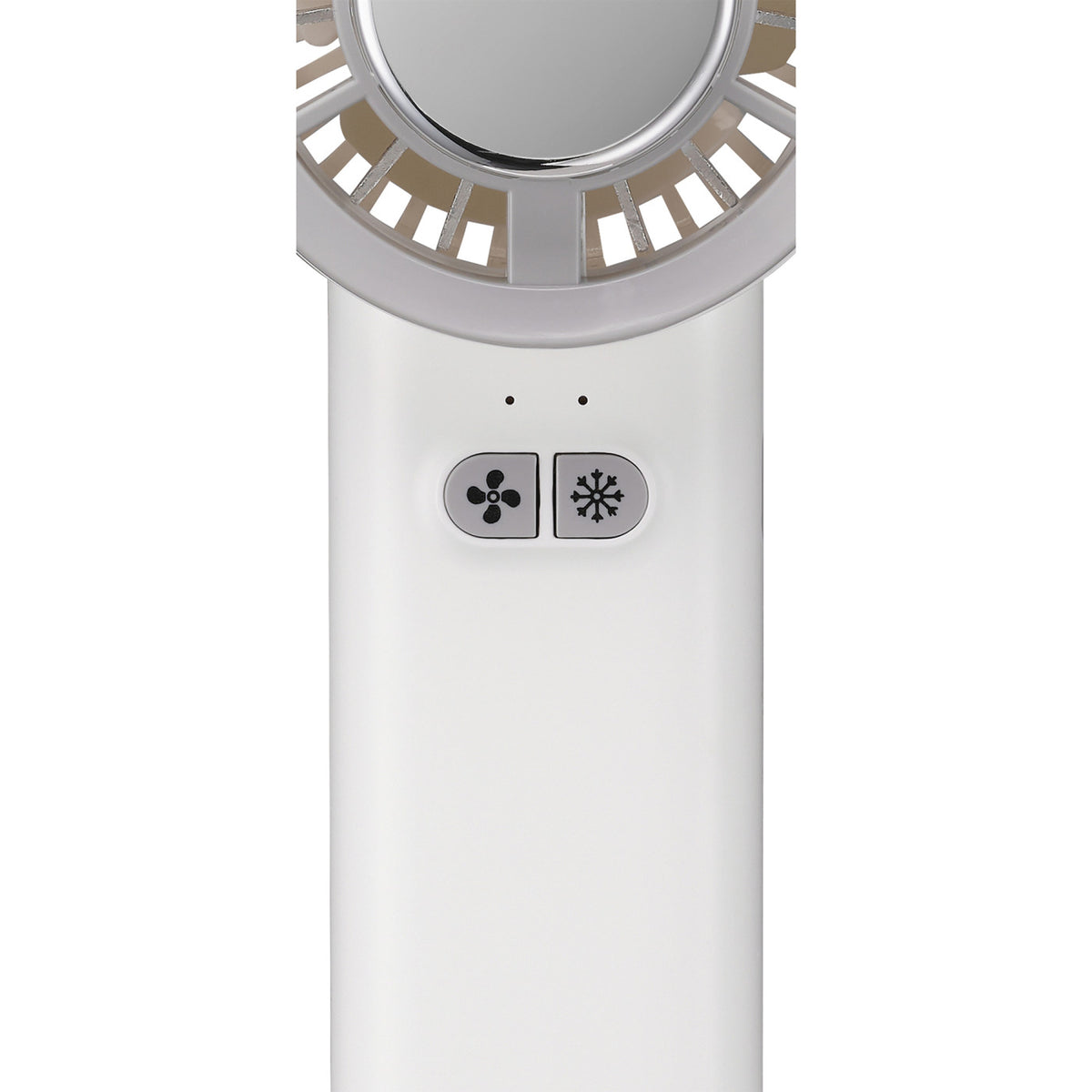 iLive Cool Max Rechargeable Fan with Cooling Plate - White - View 3