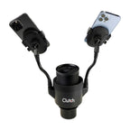 iLive Cup Holder Mount for Two Phones - Black - View 1