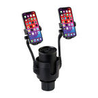 iLive Cup Holder Mount for Two Phones - Black - View 2